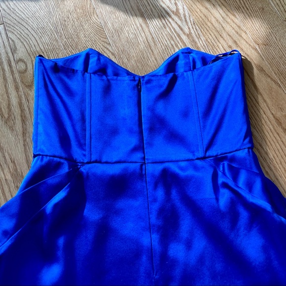 Mason by Michelle 100% silk bustier mini dress - Picture 8 of 12